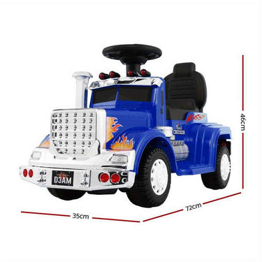 6V Blue Youngsters Electric Ride-On Truck
